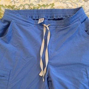 Figs Women’s Technical Collection Ceil Blue Scrub Pants Style TW2000R Size S/L
